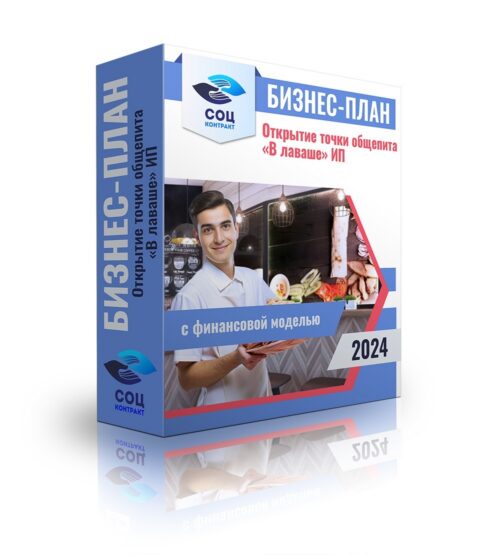 Бизнес-план "Открытие точки общепита «В лаваше»", ИП