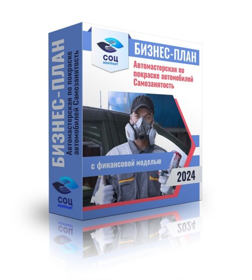 Бизнес-план "Автомастерская по покраске автомобилей", самозанятость