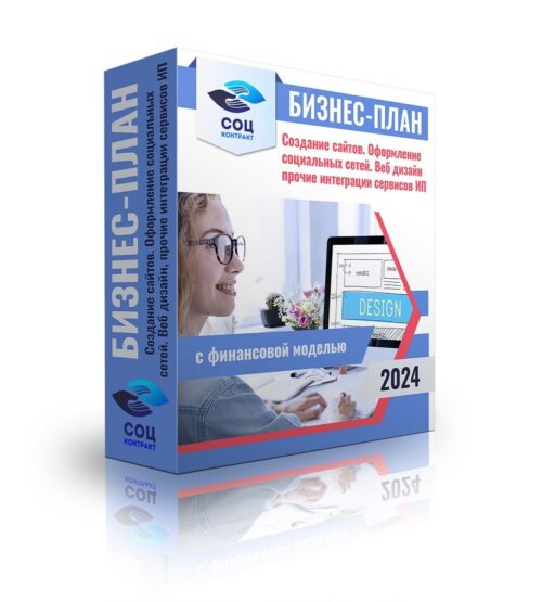 Бизнес-план "Оказание услуг по разработка сайтов, разработке графического дизайна, веб дизайна, разработка программного обеспечения, разработка телеграмм ботов", ИП