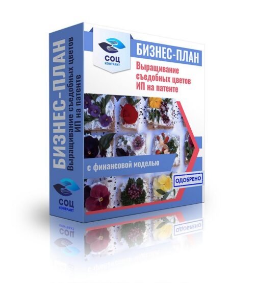 Бизнес-план "Выращивание съедобных цветов", ИП