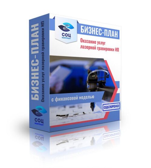 Бизнес-план "Оказание услуг лазерной гравировки", ИП