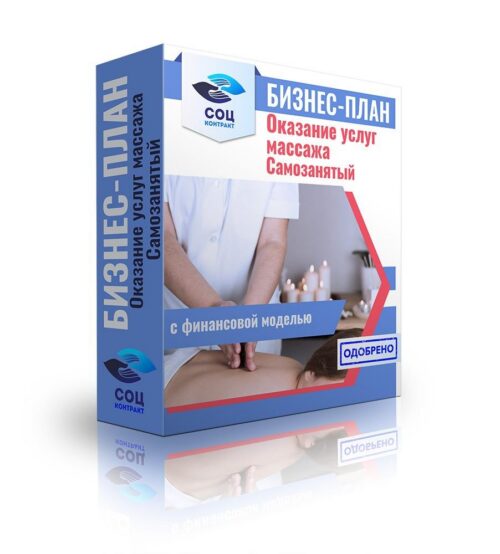 Бизнес-план "Массажный кабинет", самозанятость