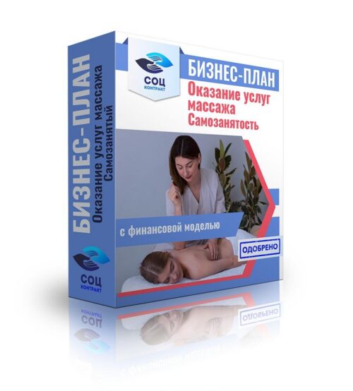 Бизнес-план "Услуги массажа", самозанятость