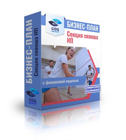 Бизнес-план "Организация сквош-клуба", ИП