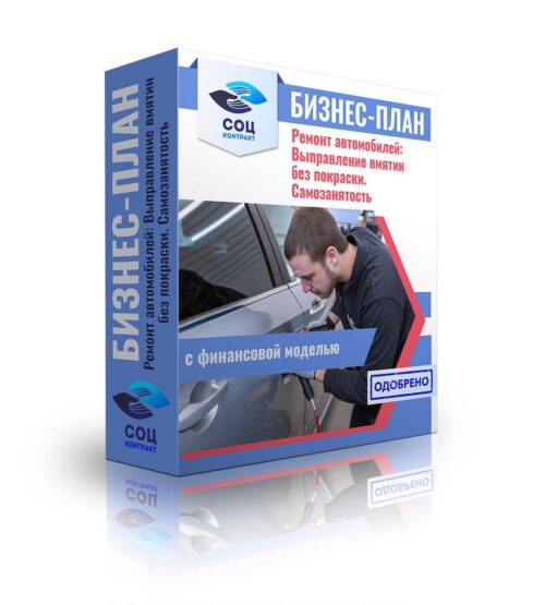 Бизнес-план "Выправление вмятин без покраски", самозанятость