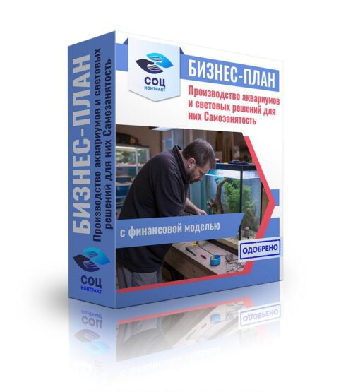 Бизнес-план "Производство аквариумов и световых решений", самозанятость