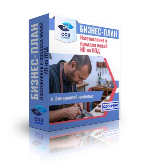 Бизнес-план "Изготовление и продажа ножей", ИП на НПД