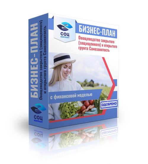 Бизнес-план "Выращивание овощей. Овощеводство". Самозанятость