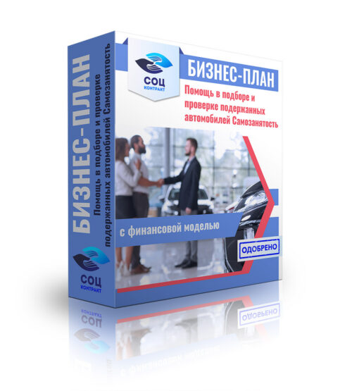 Бизнес-план "Услуги по подбору и проверке подержанных автомобилей", самозанятость