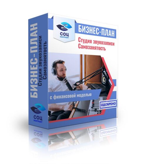 Бизнес-план "Студия звукозаписи", самозанятость