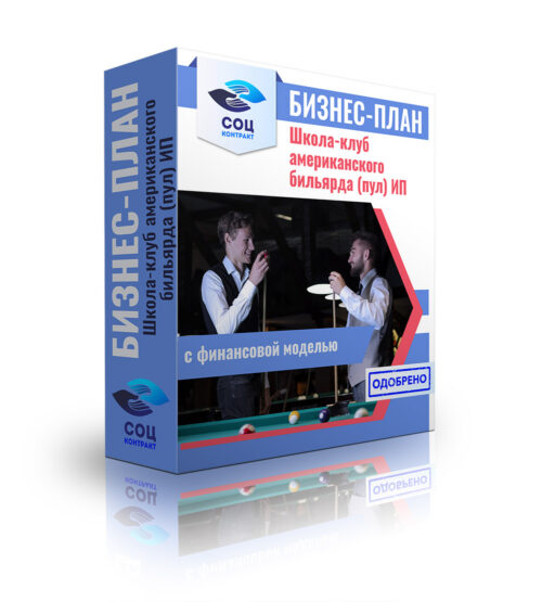 Бизнес-план "Школа-клуб американского бильярда (пул)", ИП