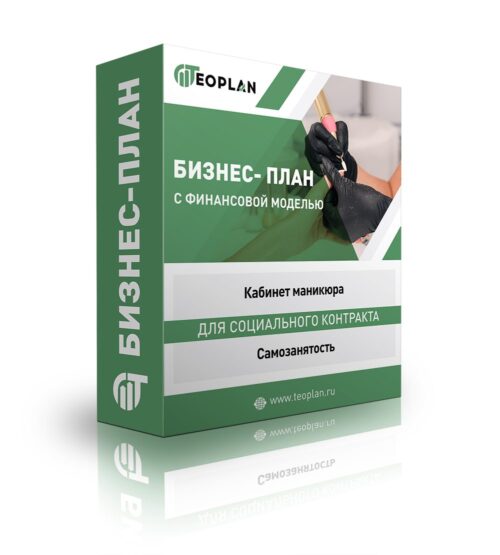 Бизнес-план «Кабинет маникюра» самозанятый с финансовой моделью