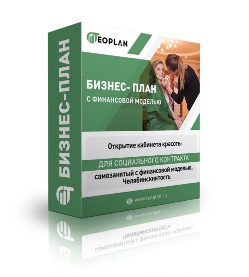 Бизнес-план "Открытие кабинета красоты" самозанятый