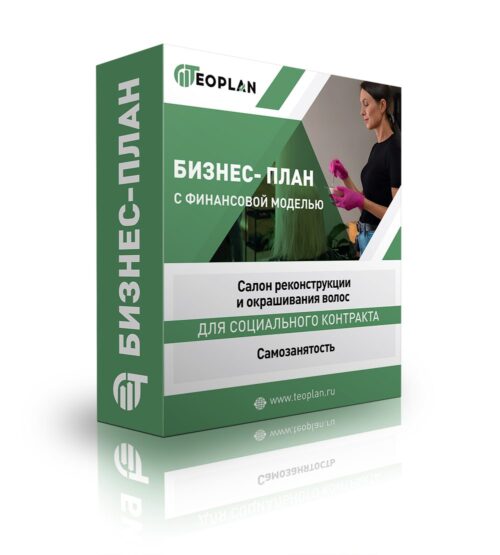 Бизнес-план «Салон реконструкции и окрашивания волос- самозанятый»