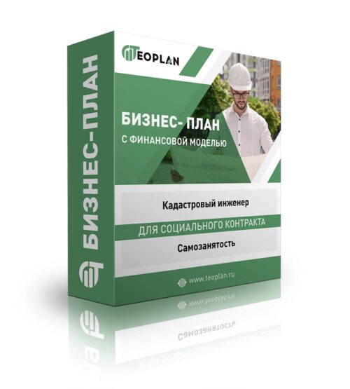 Бизнес-план "Кадастровый инженер", самозанятость