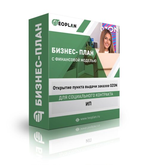 Бизнес-план "Открытие пункта выдачи заказов OZON", ИП