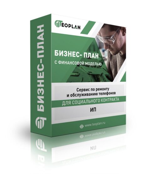 Бизнес-план "Сервис по ремонту и обслуживанию телефонов", ИП