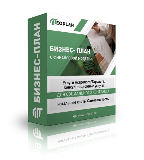 Бизнес-план "Услуги Астролога/Таролога. Консультационные услуги, натальные карты". Самозанятость
