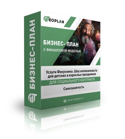Бизнес-план "Фокусника. Шоу иллюзиониста для детских и взрослых праздников"