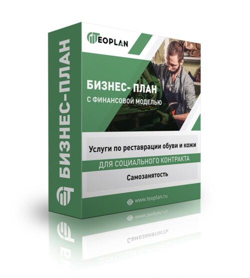 Бизнес-план "Услуги по реставрации обуви и кожи", самозанятость