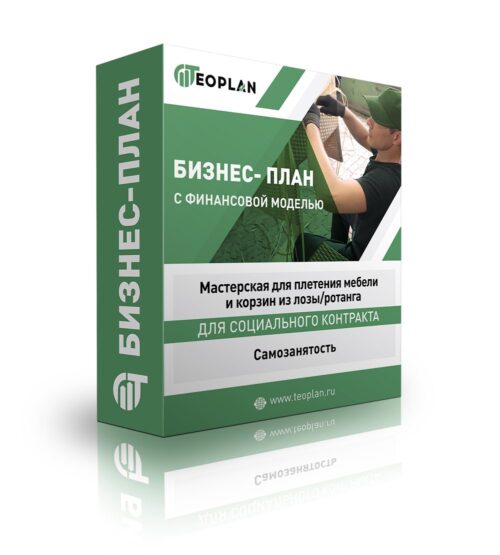 Бизнес-план "Мастерская для плетения мебели и корзин из лозы/ротанга", самозанятость