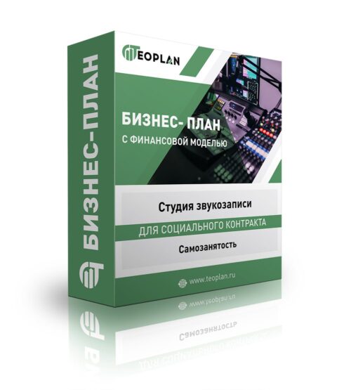 Бизнес-план "Студия звукозаписи", самозанятость