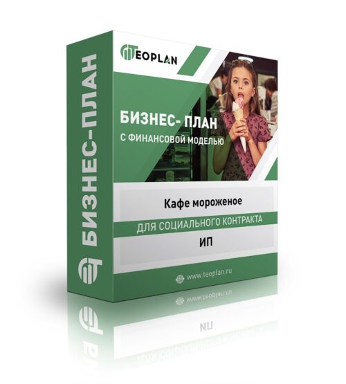 Бизнес-план «Кафе мороженое», ИП