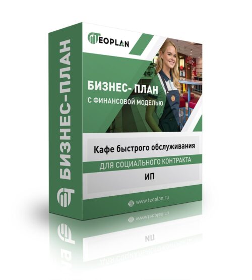 Бизнес-план "Кафе быстрого обслуживания". ИП