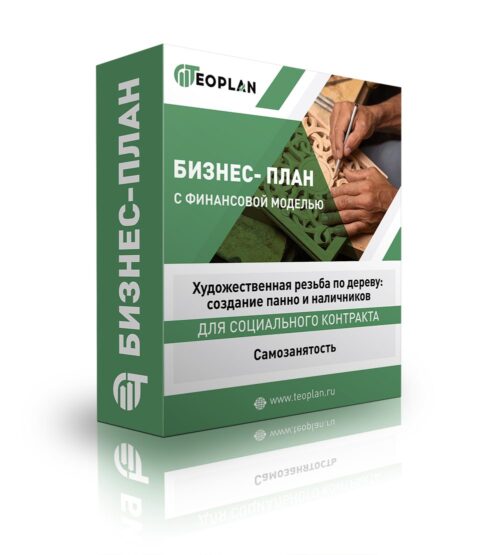 Бизнес-план "Художественная резьба по дереву: создание панно и наличников". Самозанятость