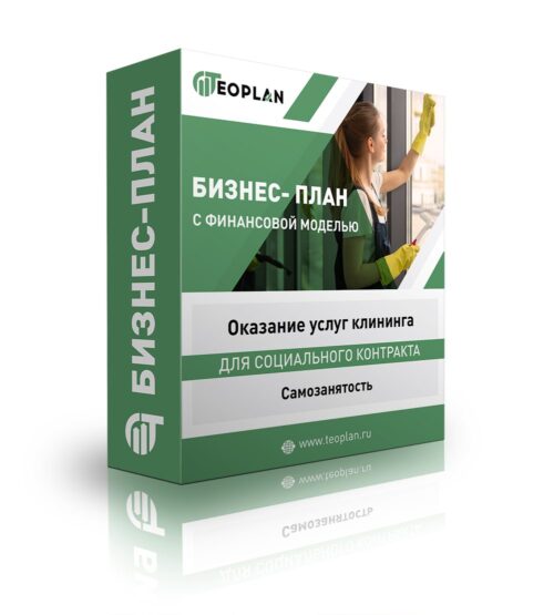 Бизнес-план "Оказание услуг клининга". Самозанятость