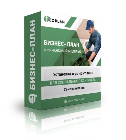 Бизнес-план "Установка и ремонт ванн", самозанятость