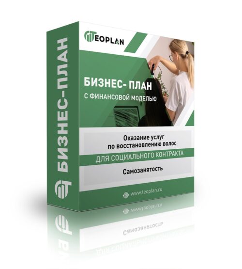 Бизнес-план "Оказание услуг по восстановлению волос", самозанятость