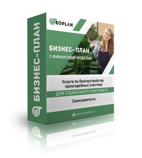 Бизнес-план "Благоустройству приусадебных участков", самозанятость