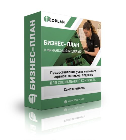 Бизнес-план "Предоставление услуг ногтевого сервиса: маникюр, педикюр". Самозанятость