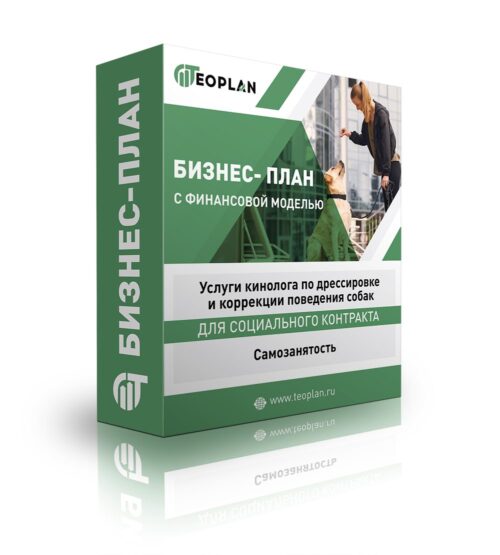 Бизнес-план "Услуги кинолога по дрессировке и коррекции поведения собак", самозанятость