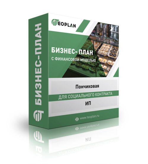 Бизнес-план «Пончиковая», ИП