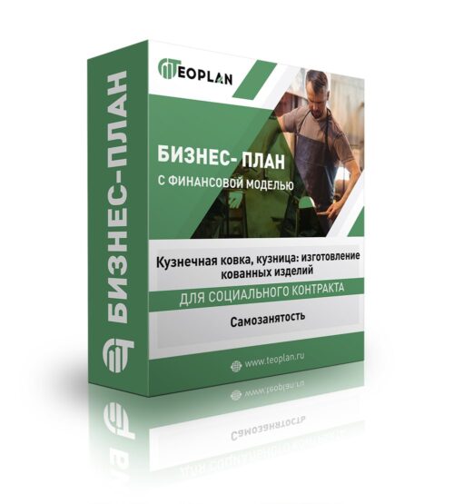 Бизнес-план "Кузнечная ковка, кузница: изготовление кованных изделий". Самозанятость