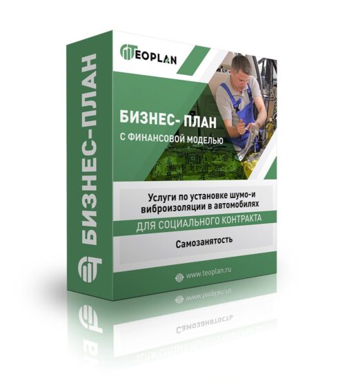 Бизнес-план "Услуги по установке шумо- и виброизоляции в автомобилях", самозанятость
