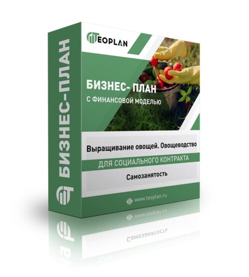 Бизнес-план "Выращивание овощей. Овощеводство". Самозанятость