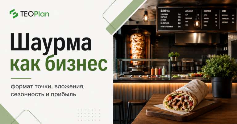 Шаурма как бизнес: вложения, запуск и окупаемость