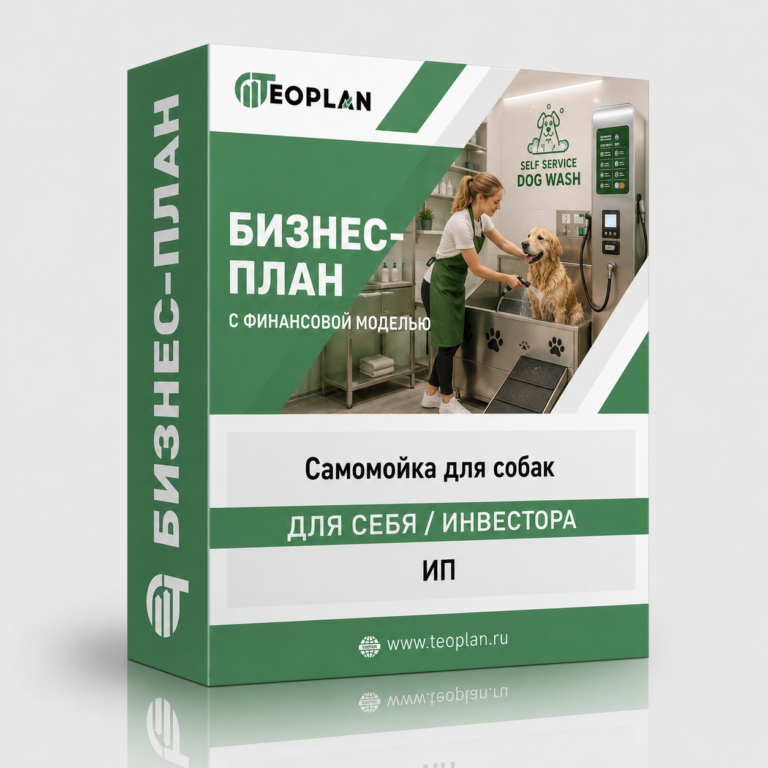 Бизнес-план: Мойка самообслуживания для собак с финансовой моделью