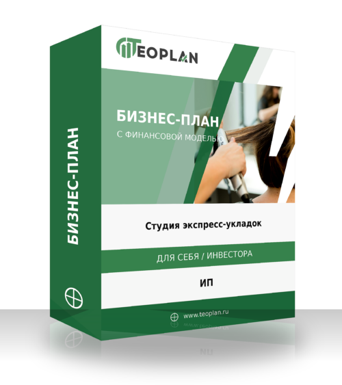 Бизнес-план: Студия экспресс-укладок с финансовой моделью