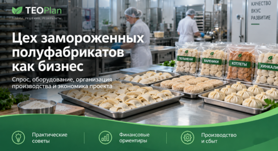 Цех замороженных полуфабрикатов
