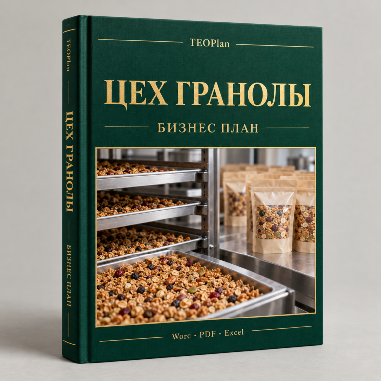 Цех гранолы в пакетах 250 г — бизнес-план и финансовая модель