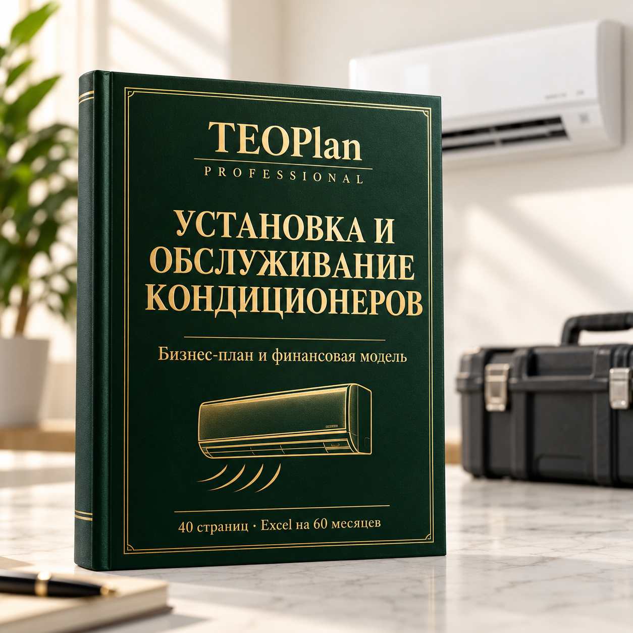 Установка и обслуживание кондиционеров — бизнес-план и финансовая модель TEOPlan Professional