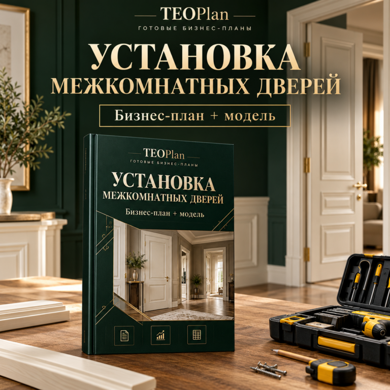 Установка межкомнатных дверей — бизнес-план и финансовая модель