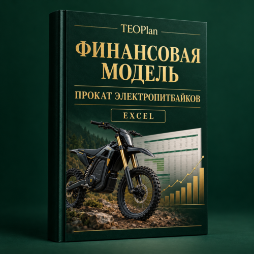 Финансовая модель проката электропитбайков в Excel
