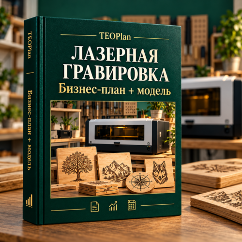 Лазерная гравировка по дереву — бизнес-план и финансовая модель TEOPlan
