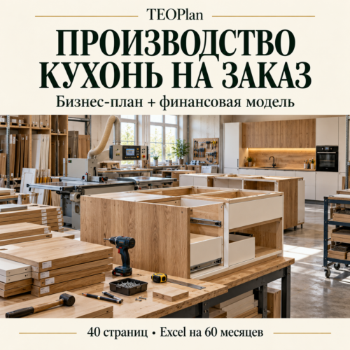 Бизнес-план производства кухонь на заказ TEOPlan