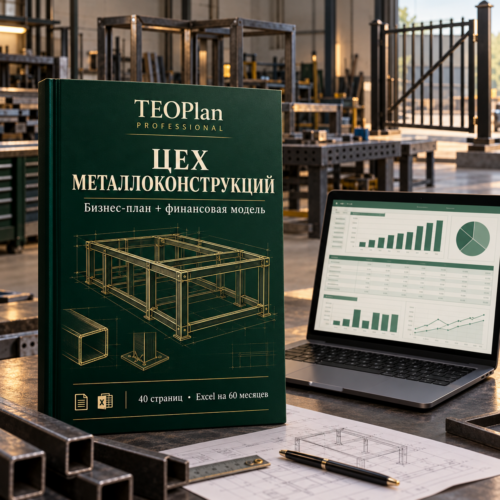Цех металлоконструкций — бизнес-план на 40 страницах и финансовая модель TEOPlan